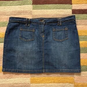 New York company jeans skirt size 16
